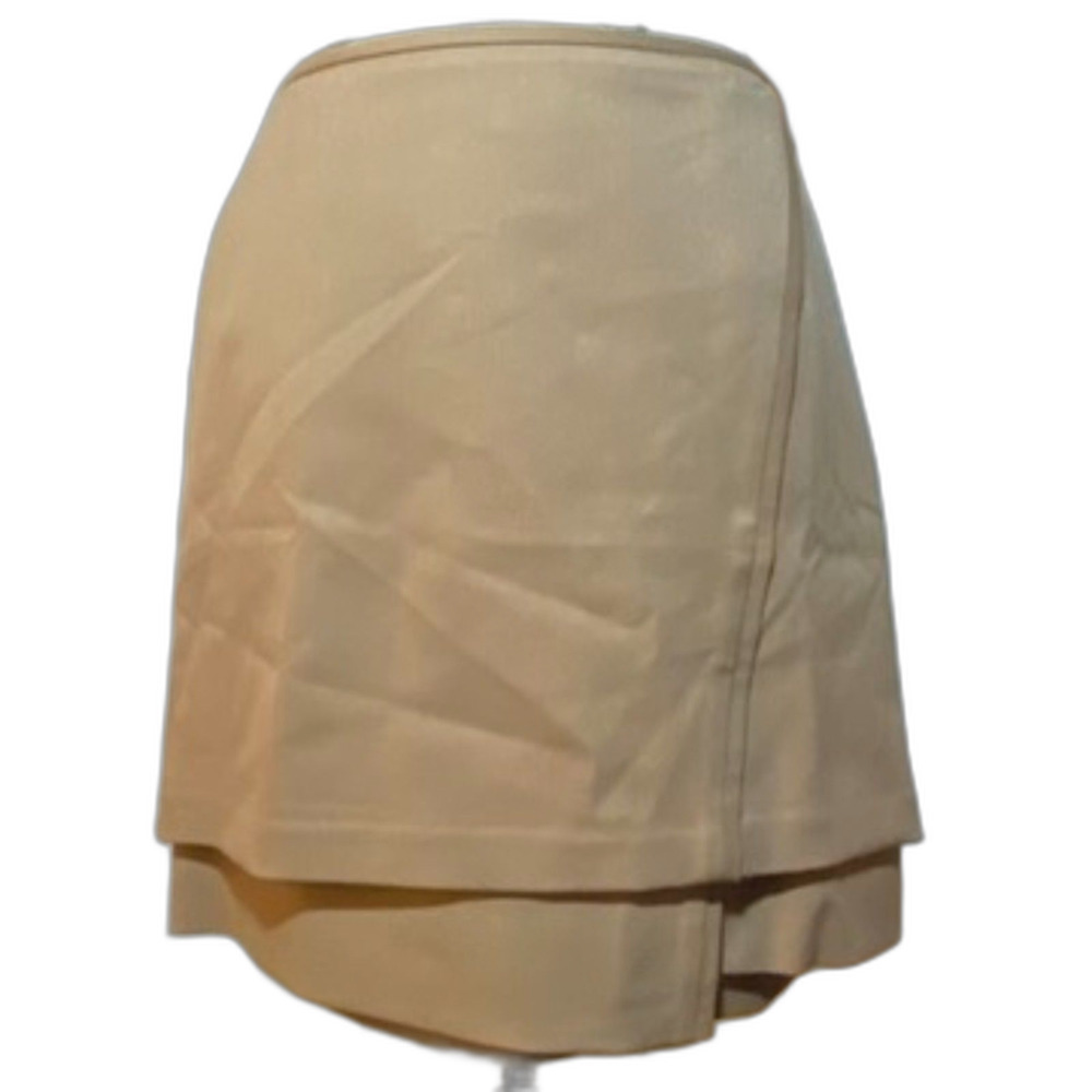 NWT White House Black Market Camel Skirt - Size 6 - Lined & Elegant